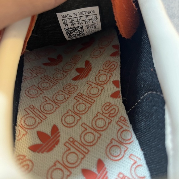 Adidas Handball Spezial Red Orange Gum Athletic Men's Shoe Size 11 IG6191 - Picture 10 of 11